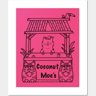 The Original Coconut Moe Posters and Art